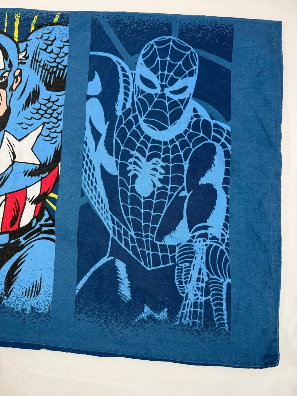 MARVEL Boys Superhero Pillowcase Spider Man‎ Captain America Thor Iron Man Hulk